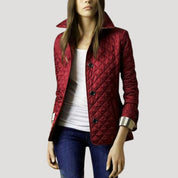 Women’s quilted lightweight padded spring jacket