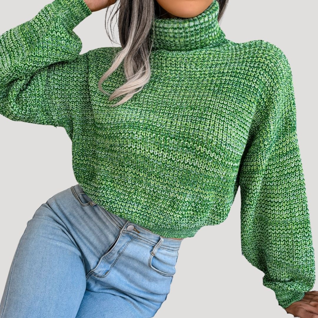 Women’s chunky knit oversized winter jumper