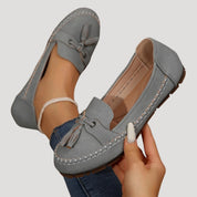 Women’s tassel slip ins – flat driving loafers
