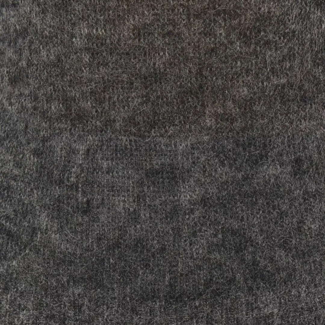 Women's soft sheer wool knit crewneck jumper