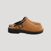 Men’s leather comfort slip on clogs