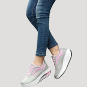 Women’s walking shoes – platform sneakers breathable