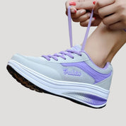 Women’s walking shoes – platform sneakers breathable