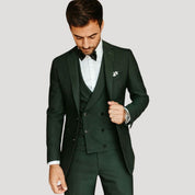 Men’s 3 piece wedding tuxedo suit for winter