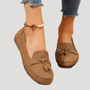 Women’s tassel slip ins – flat driving loafers