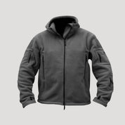 Men’s waterproof fleece zip up winter jacket