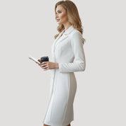 Women's tailored blazer dress lightweight spring style