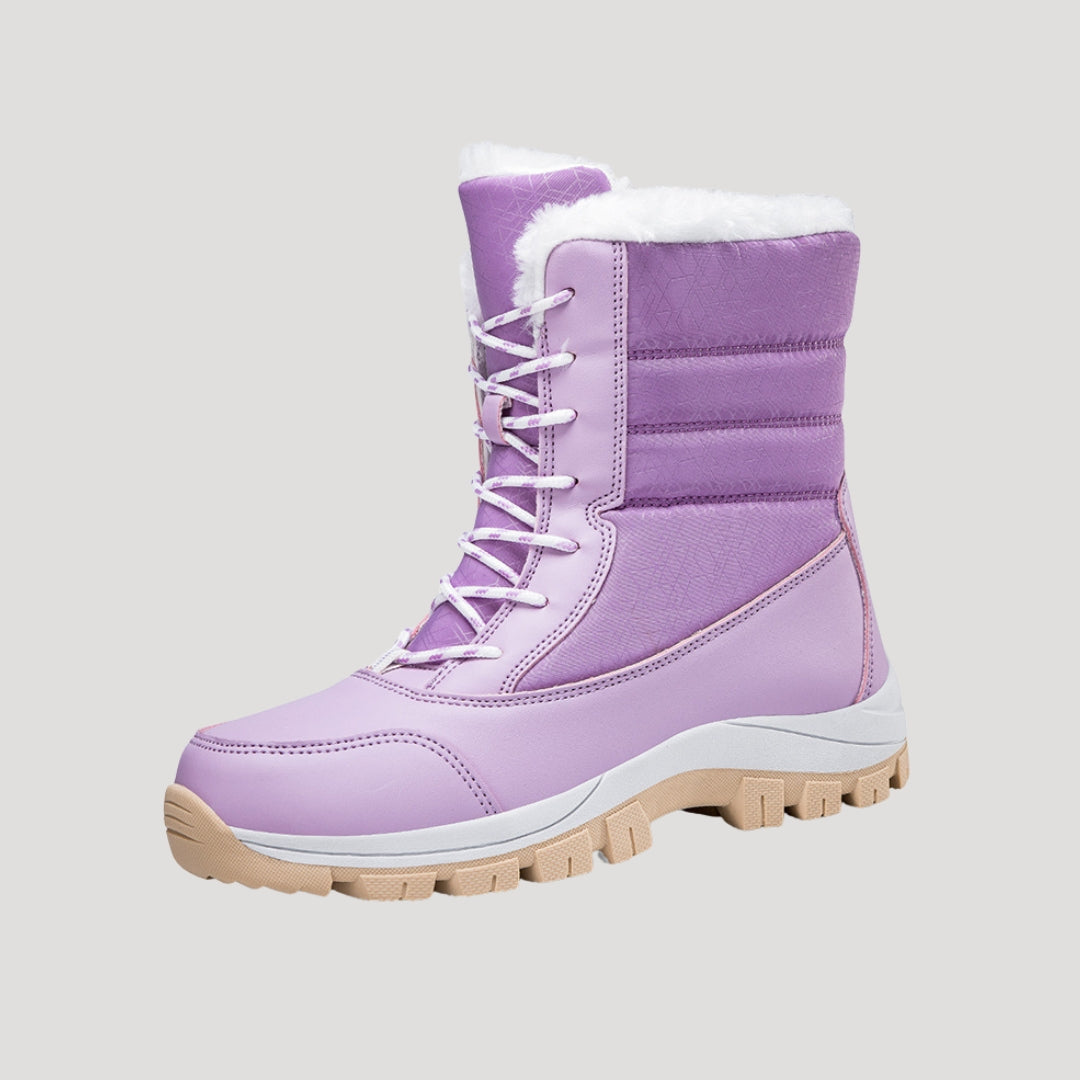 Women’s winter snow boots – waterproof fur lined ankle boots