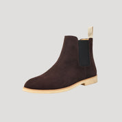 Men’s suede dealer ankle chelsea dress boots