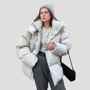 Oversized puffer coat