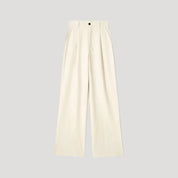 Women high-waist wide-leg trousers