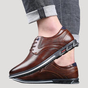 Men’s smart leather lace up brogues dress shoes