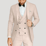 Men’s 3 piece wedding tuxedo suit for winter