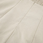 Women’s linen strapless maxi summer dress backless holiday