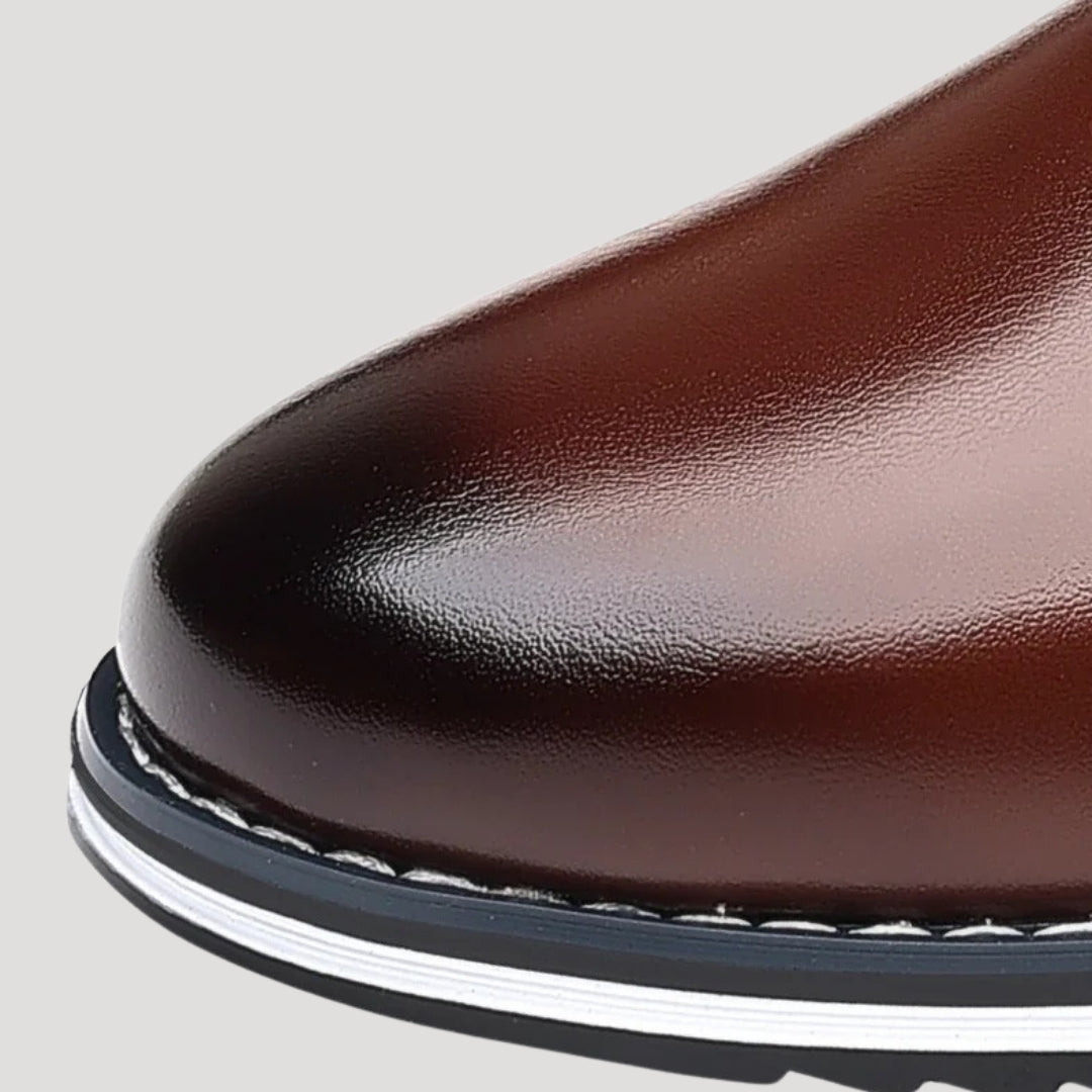 Men’s smart leather lace up brogues dress shoes