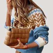 Women’s oversized knitted cosy winter jumper