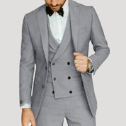 Men’s 3 piece wedding tuxedo suit for winter