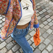 Women's quilted jacket – lightweight padded summer coat