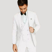 Men’s 3 piece wedding tuxedo suit for winter