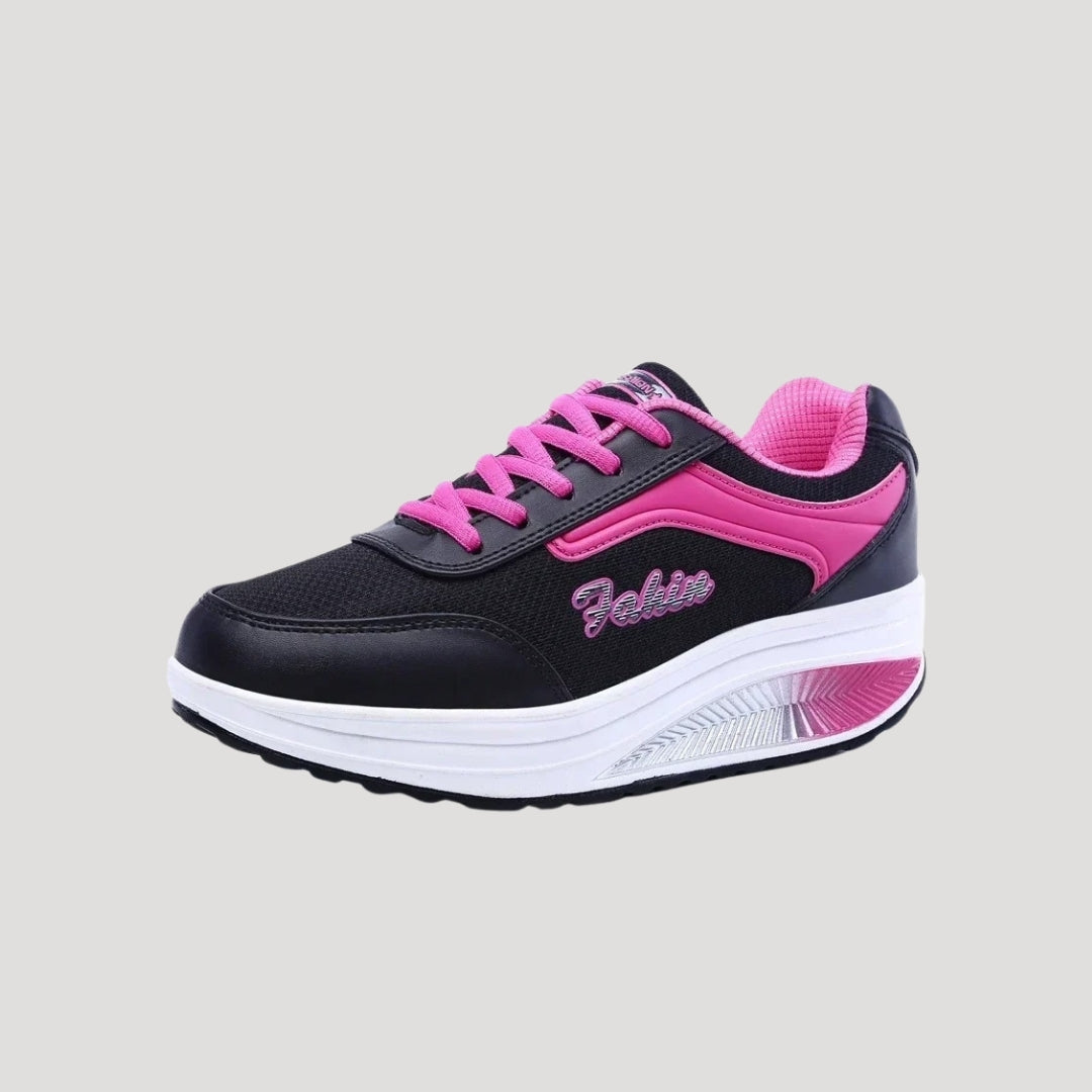 Women’s walking shoes – platform sneakers breathable