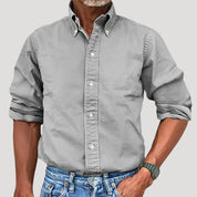 Men’s oxford work shirt – long sleeve button down