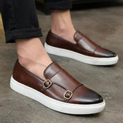 Men's slip on loafers – leather casual dress shoes