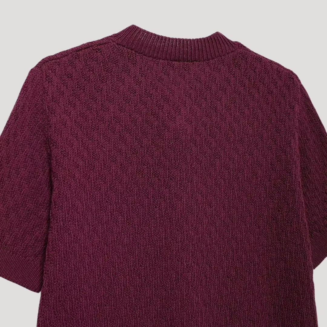 Women’s short sleeve summer cardigan with pockets