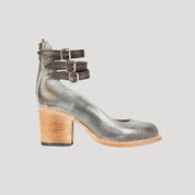 Women’s mid block heel closed toe shoes