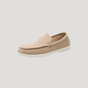 Men's suede slip on loafers – smart casual shoes