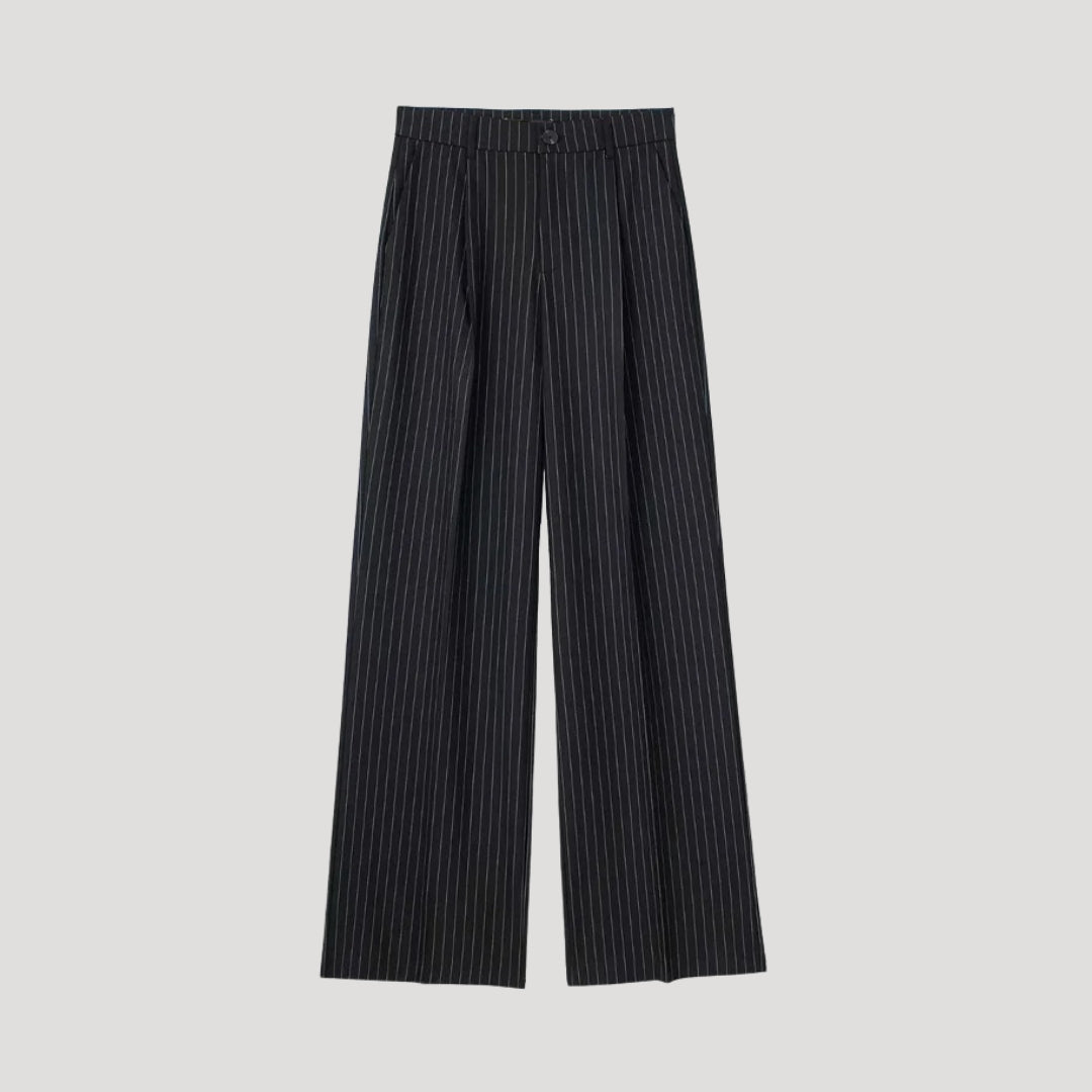 Women high-waist wide-leg trousers