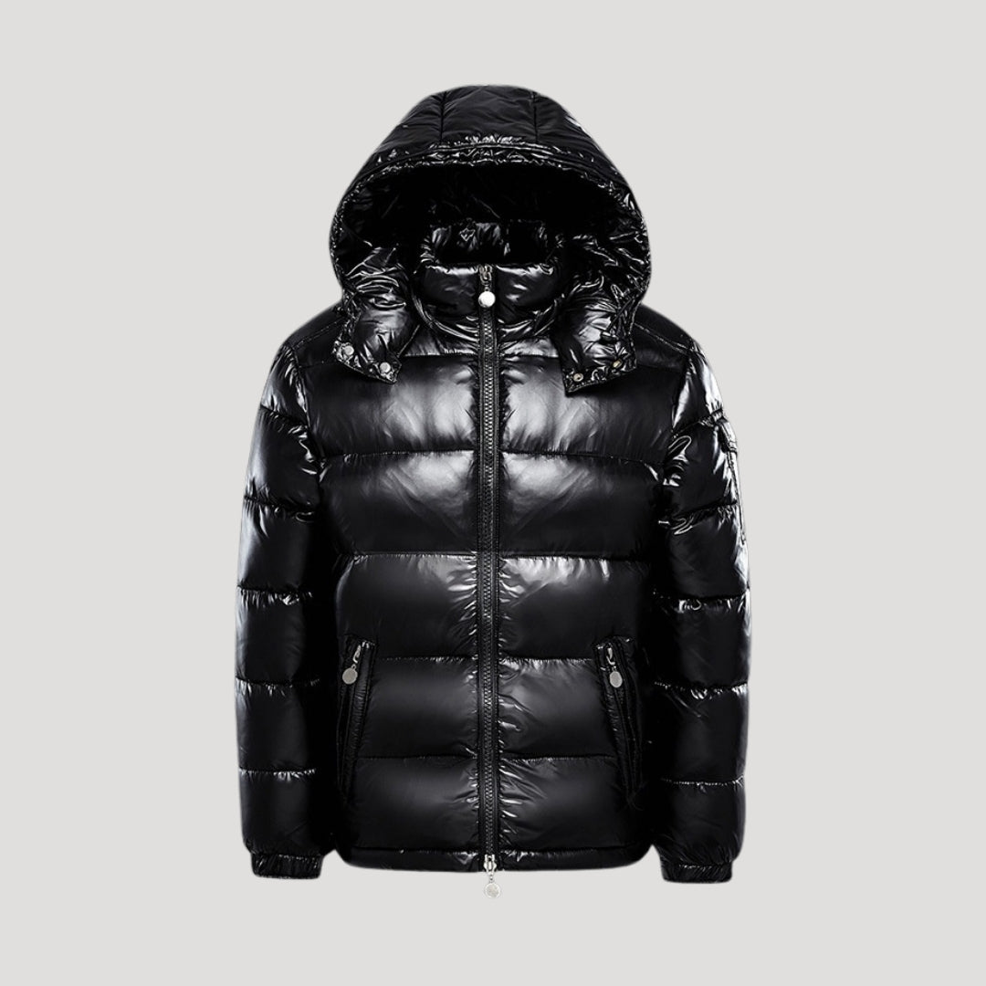 Men’s puffer jacket quilted down winter coat