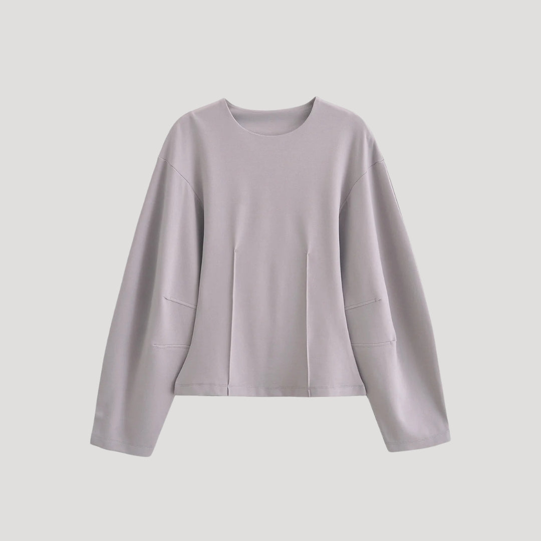 Minimalist long-sleeve lounge set