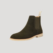 Men’s suede dealer ankle chelsea dress boots