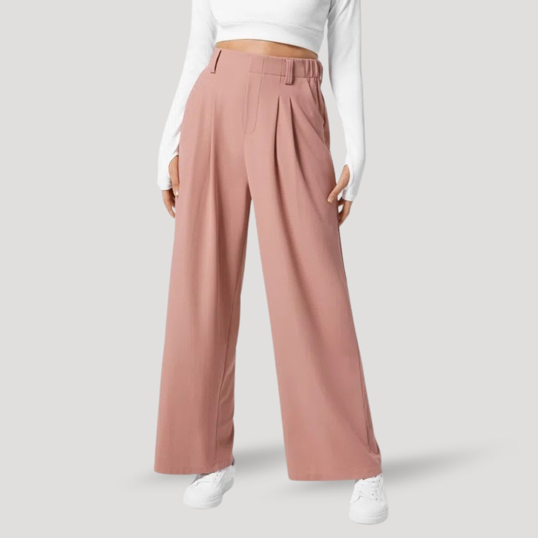 Stylish wide-leg trousers