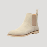 Men’s black ankle chelsea winter boots