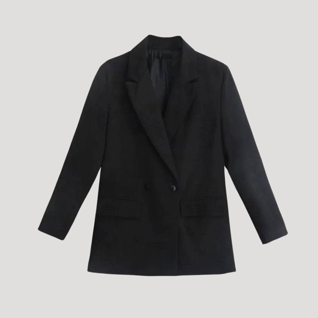 Women tailored double-breasted blazer