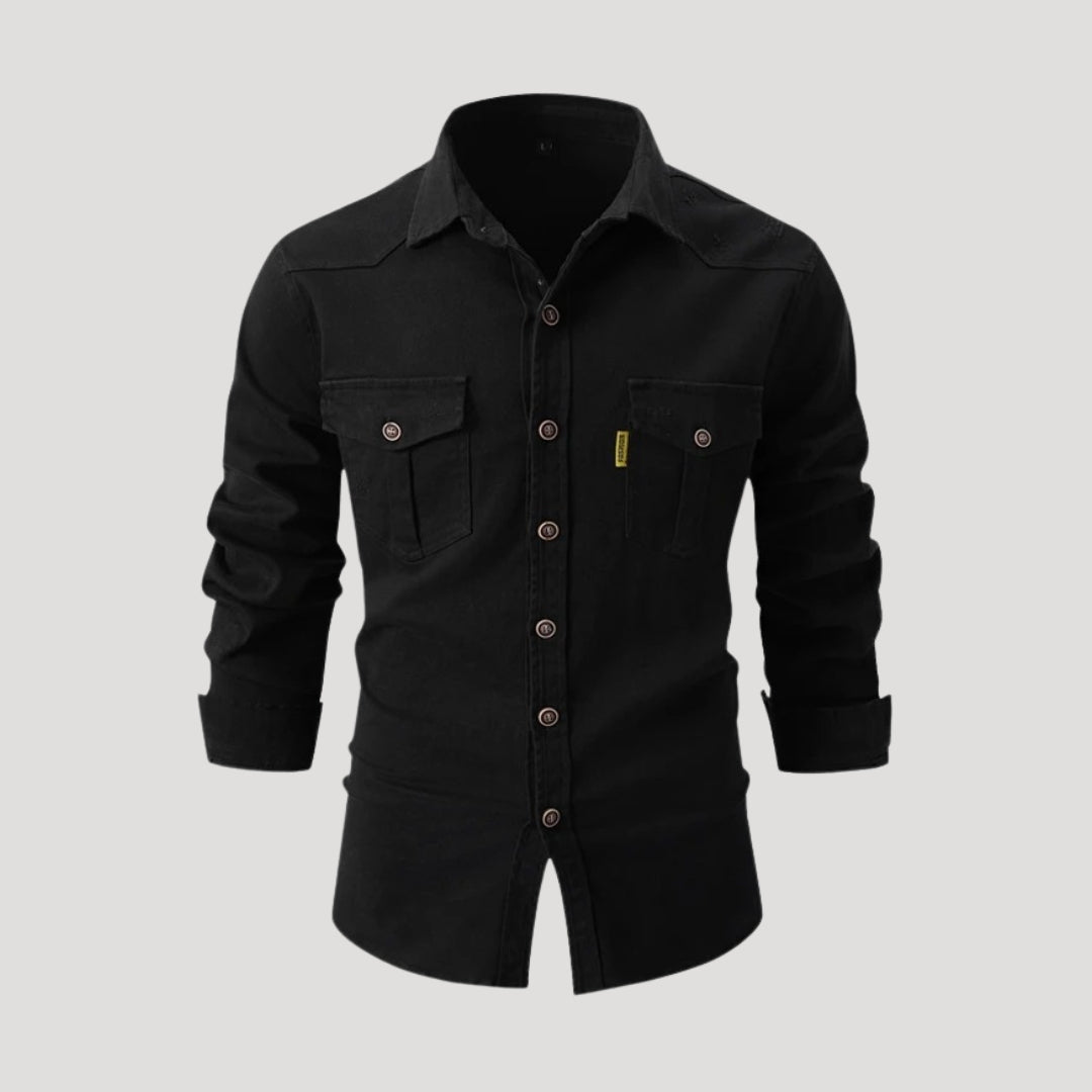 Durable men's cotton shirt