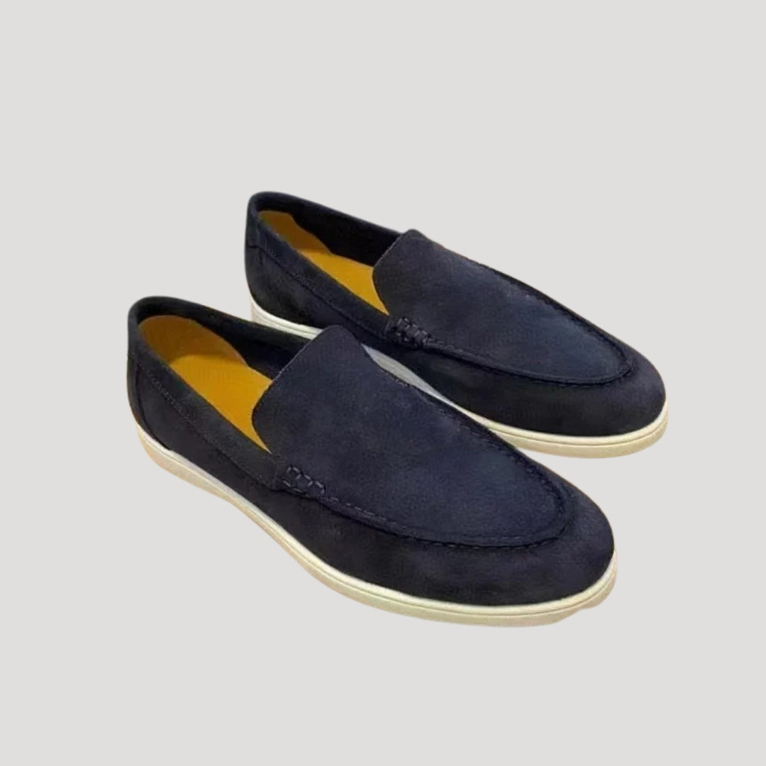 Men’s suede loafers – slip on casual shoes
