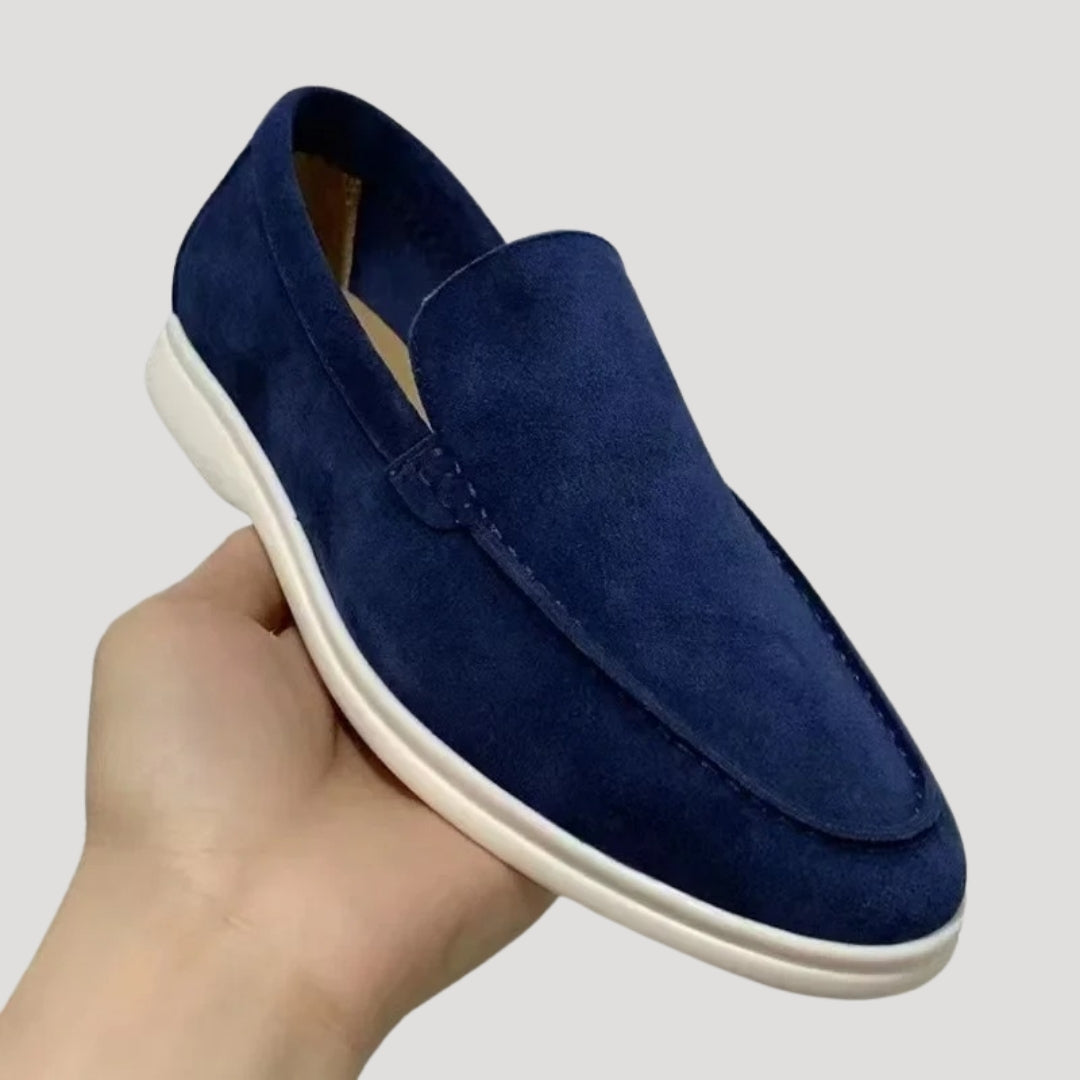 Men’s suede loafers – slip on casual shoes