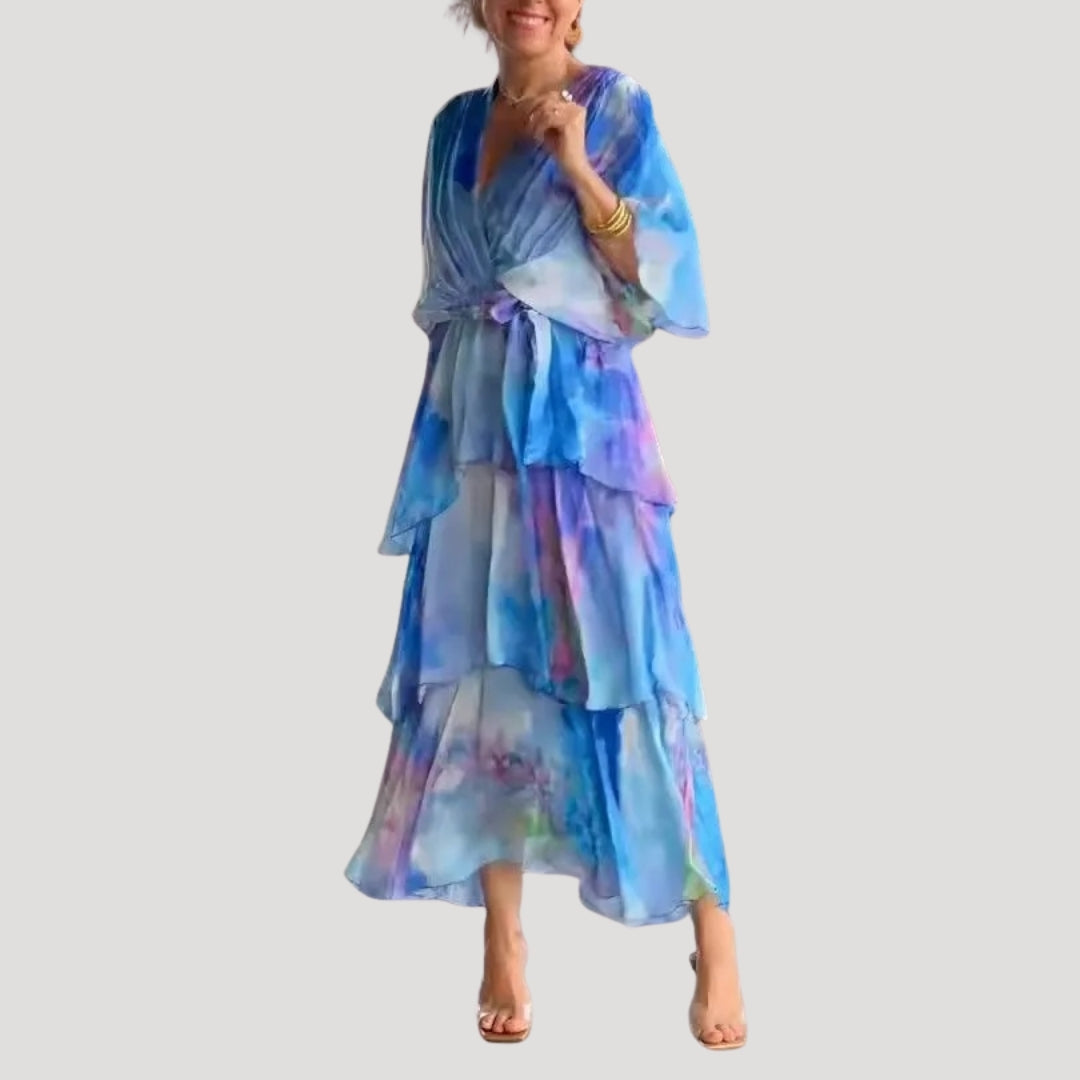 Women's summer maxi dress – elegant evening style