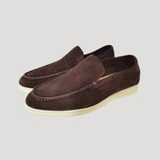 Men’s suede loafers – slip on casual shoes