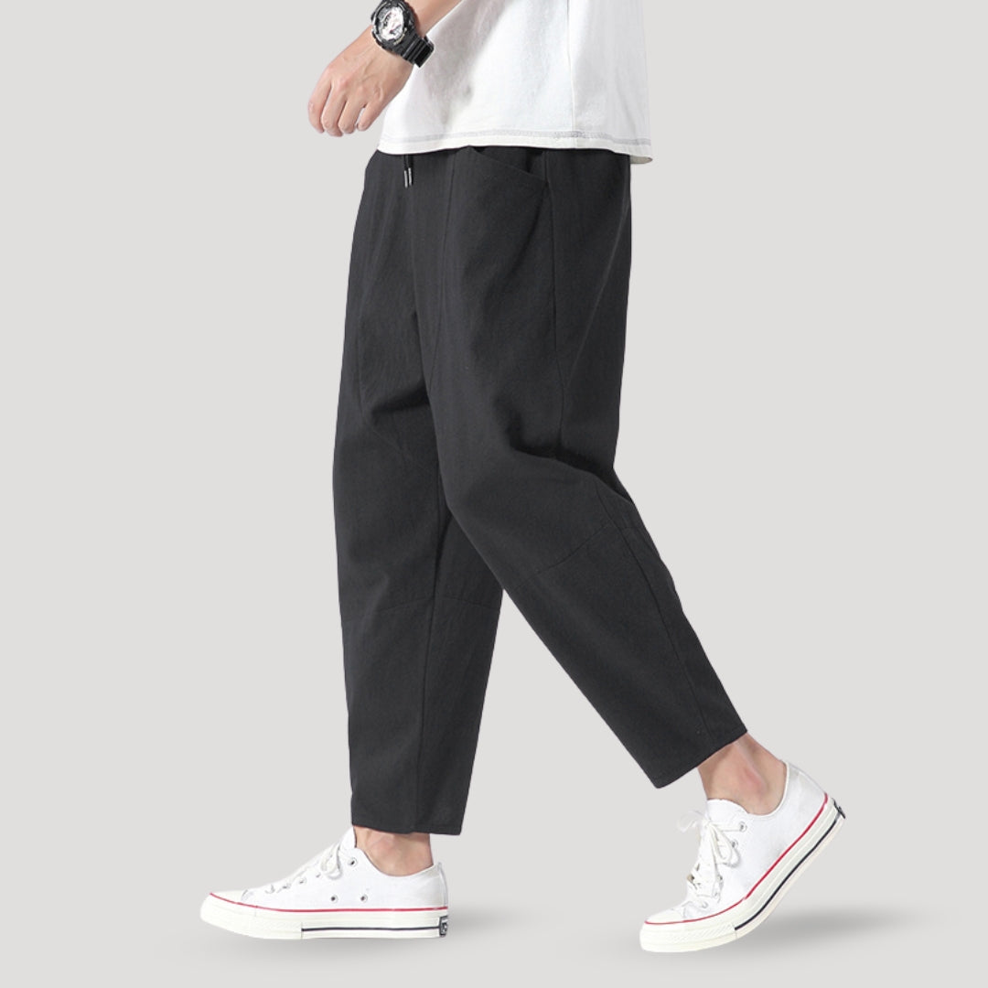 Relaxed fit pants