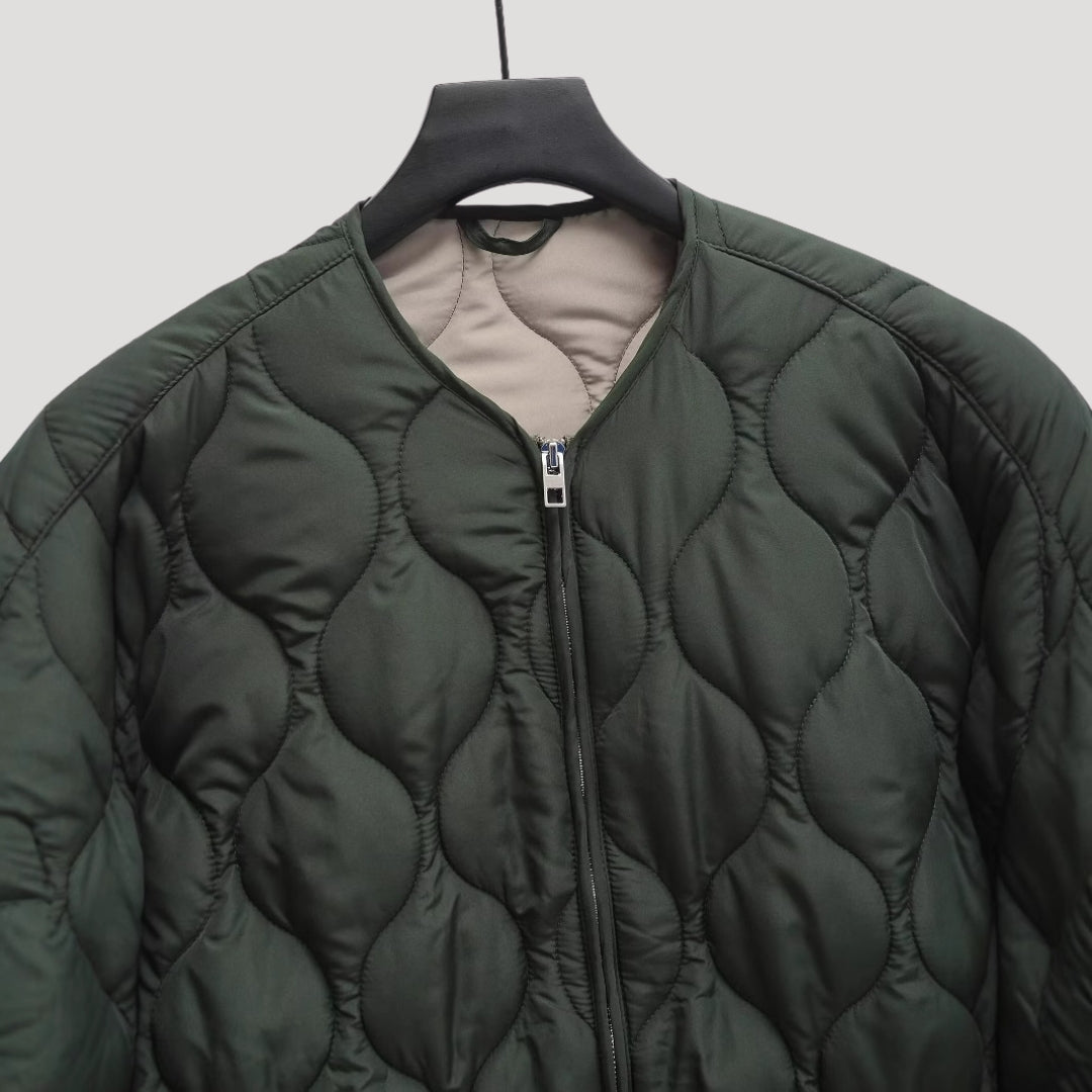 Women’s quilted jacket padded lightweight winter coat