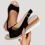 Women’s espadrille wedge sandals open toe