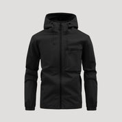 Men’s waterproof winter windbreaker rain jacket