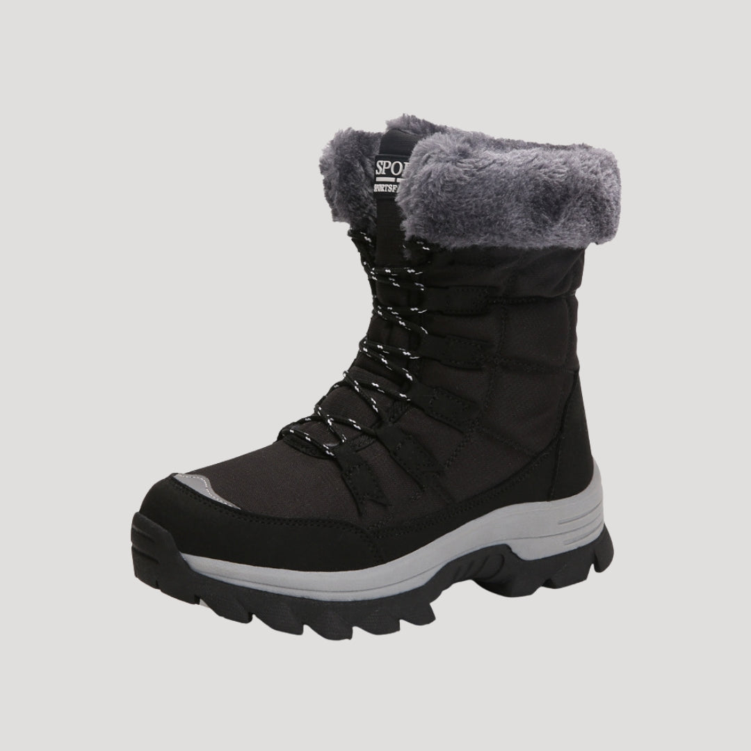 Women’s winter snow boots – waterproof fur lined ankle boots