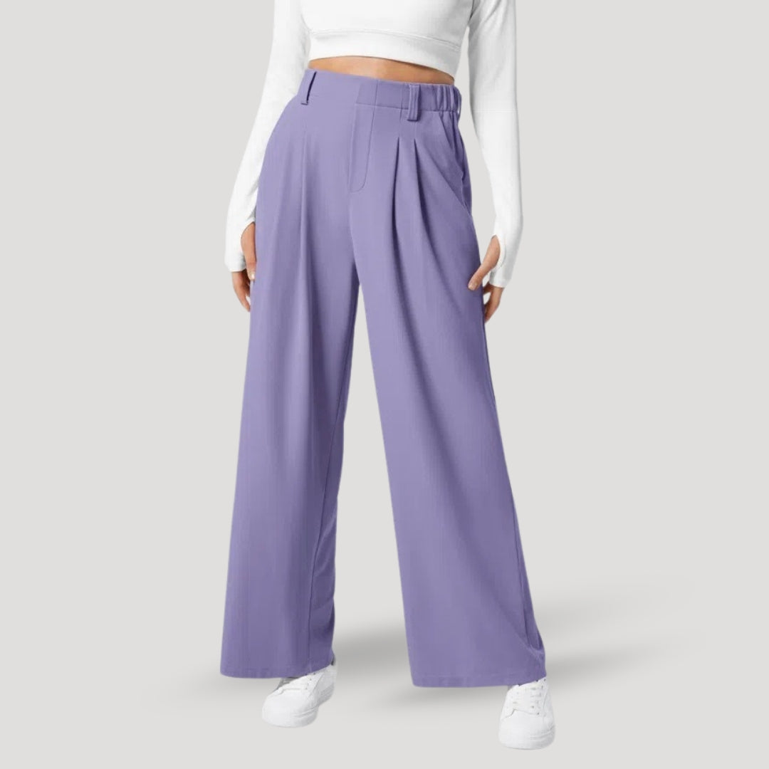 Stylish wide-leg trousers