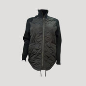 Women’s quilted zip up jacket – padded winter coat