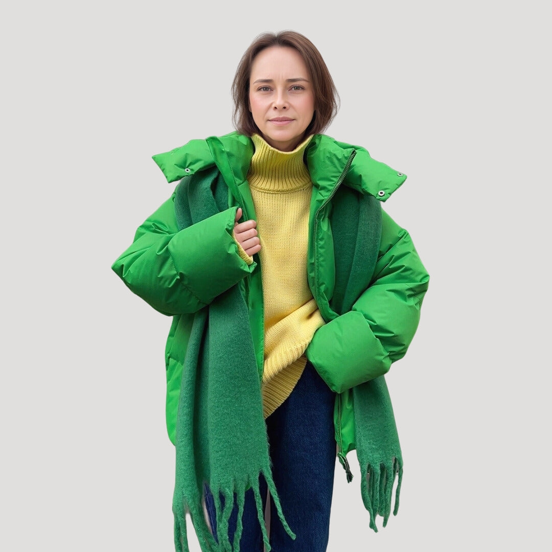 Oversized puffer coat